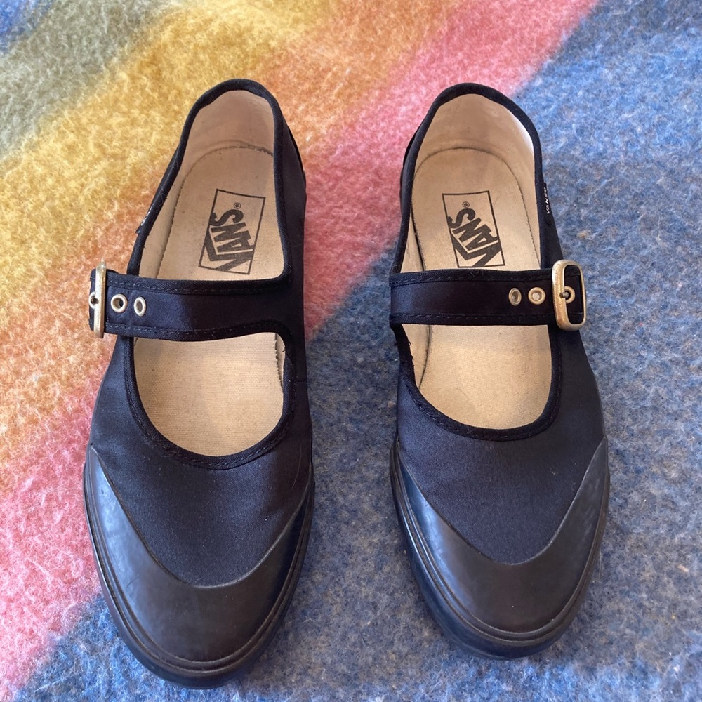 VANS Black Mary Jane Shoes